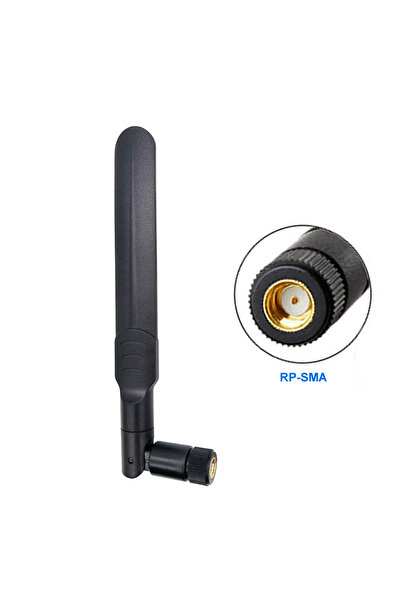 ROBİZ 8dbi Rp Sma Erkek (DİŞİ) Anten 2.4ghz 5.8ghz Rf Gsm Wifi Sinyal Kuvvetl...