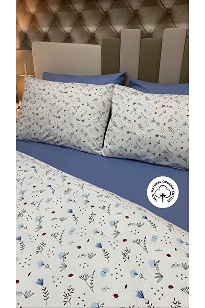Özcan Ev Tekstil 100% Cotton Single Duvet Cover Set