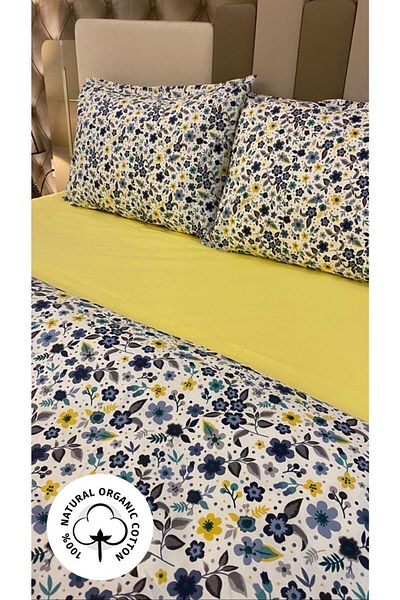 Özcan Ev Tekstil Cotton Single Duvet Cover Set