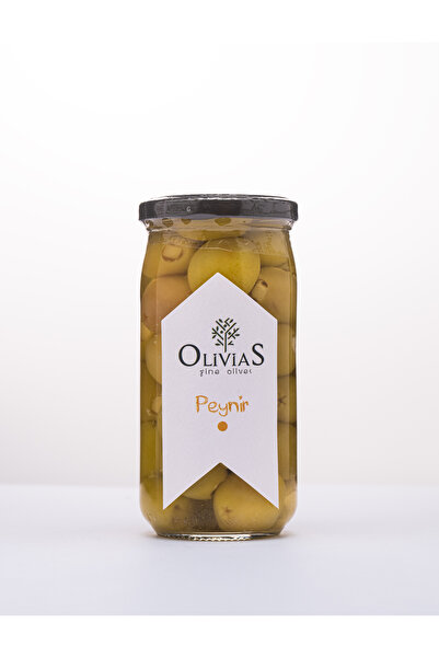 Olivias Fine Olives Peynir Dolgulu - Peynirli Yeşil Zeytin 370 Cc (200-220 GR)