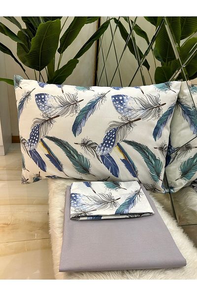 Özcan Ev Tekstil Life Double Charafe Set with Pillows