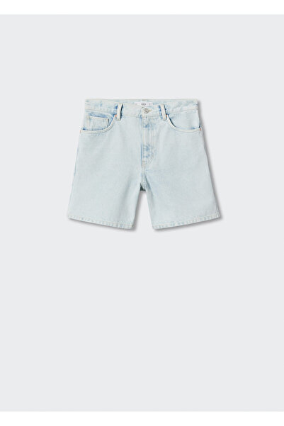 MANGO Woman Kırık Beyaz Kadın Yetişkin Şort & Bermuda 37000328