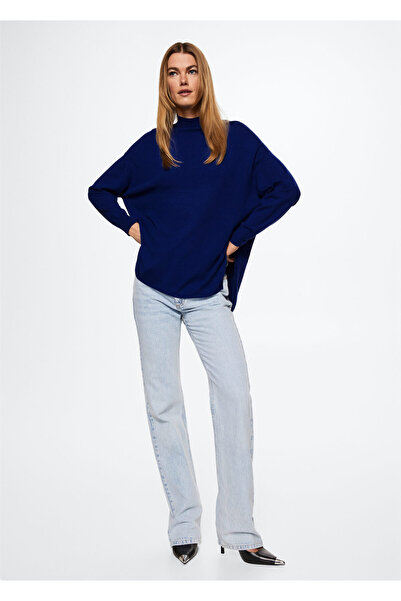 MANGO Woman Blauer Damenpullover für Erwachsene37065940