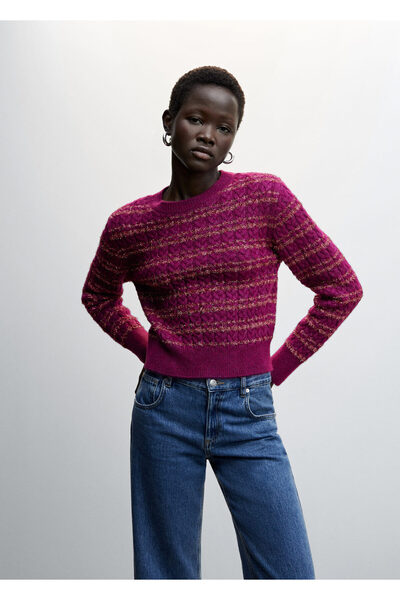 MANGO Woman Red Women's Adult Sweater37018262