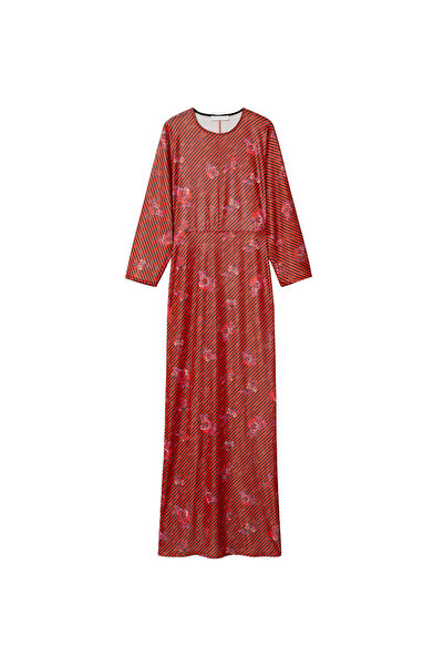 MANGO Woman Kirmizi Kadın Yetişkin Elbise  37095835