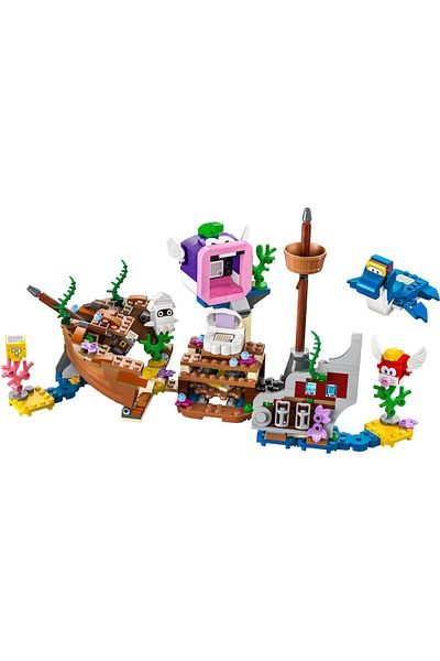 LEGO سوبر ماريو ™   Dorrie's Sunken Ship Adventure - مجموعة مغامرات إضافية 71432 (500 قطعة مجموعة بناء الألعاب)