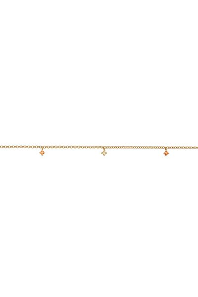 ELLI Halskette Choker Solitär Zirkonia Funkelnd 925er Silber