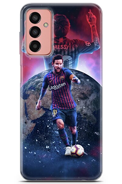 Lopard Samsung Galaxy M13 Compatible Case Milano 19 Lionel Messi Full Protection Case Red