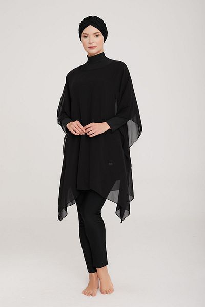Remsa Mayo Single Pareo Kaftan Sandro 6038 Black