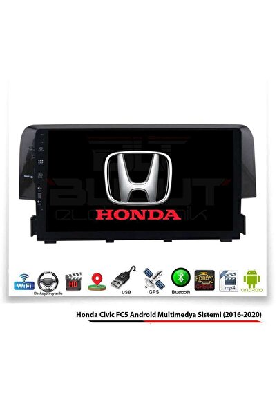 Genel Markalar Honda Civic Fc5 Android Multimedya Sistemi (2016-2020) 2 Gb Ram 32 Gb Hafıza 8 Çekirdek Navigatör