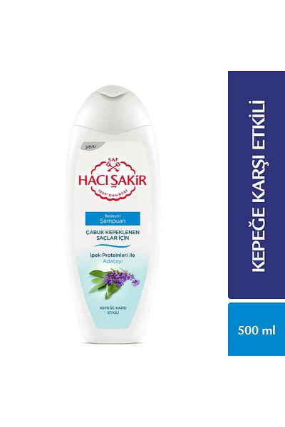 Hacı Şakir Bran Sage 500 Ml Shampoo