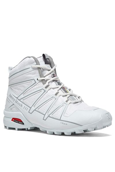 Tonny Black Weiße Trekkingstiefel für Damen und Herren mit bequemer Passform