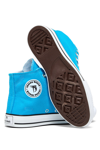 Tonny Black Çocuk Unisex Mavi Rahat Kalıp Uzun Sneaker