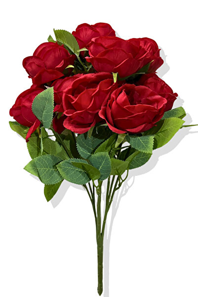 Cihan Çiçekçilik Artificial Flower Peony Rose Bunch 45 cm