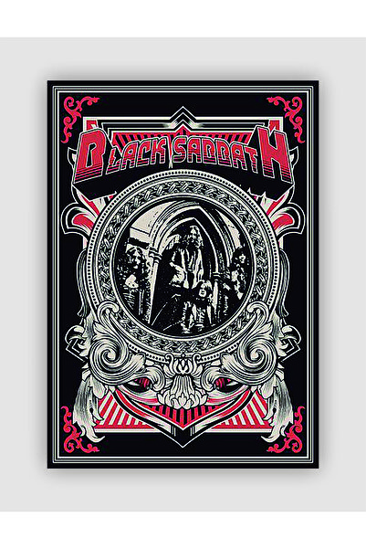 fırsatlar diyarı Black Sabbath Punk Rock Metal Duvar Posteri - Kalın Kağıt - Çerçevesiz