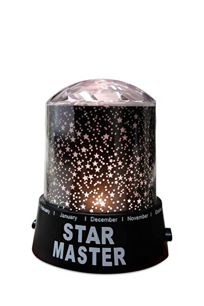 ROZIA Star Master Projeksiyon Gece Lambası Yıldızlı Led Tavan Yansıtma Işıklı...