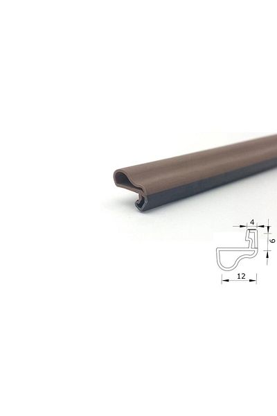 CONTACALL Wooden Door Wick Wooden Door Seal Gray AKCT-25 25 Meters