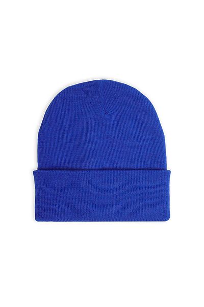Line Smart Colorful Winter Folded Beanie