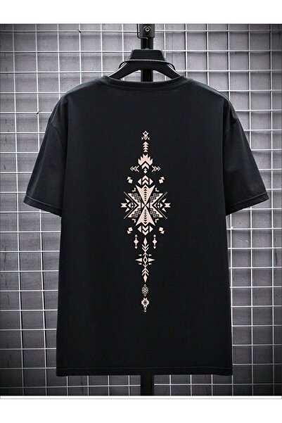 MOONBULL Ανδρικό μπλουζάκι με μοτίβο πίσω