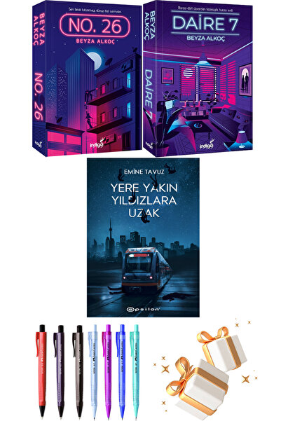 İndigo Kitap لا. 26 دائرة 7 مجموعة من 2 - بيزا ألكوتش / بعيدا عن النجوم القري...