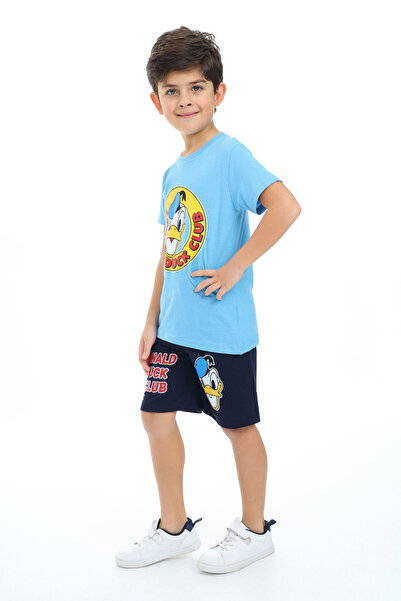 e-çocuk Donald Duck Printed Boys' Set - Top and Bottom Set 2017