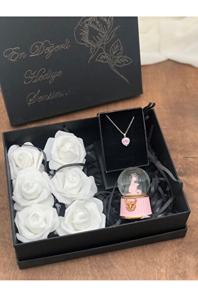 Masalsı Concept Geyik motif Küre Çelik Kolye Sevgiliye Eşe Arkadaşa Anneye Do...