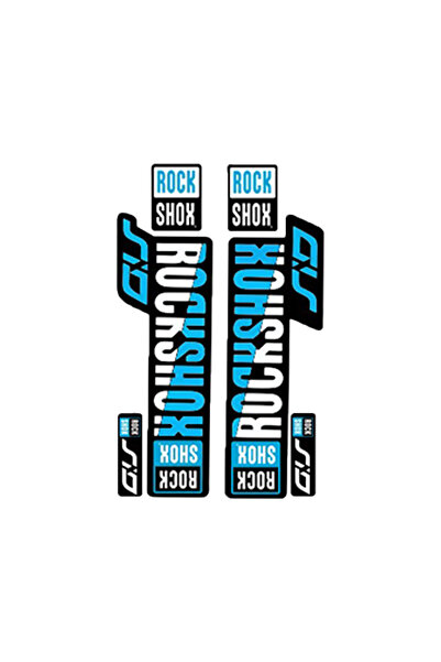 bisiklet dünyam Rockshox Maşa Sticker Elektrikli Bisiklet Aksesuarı Ve Çeşitleri