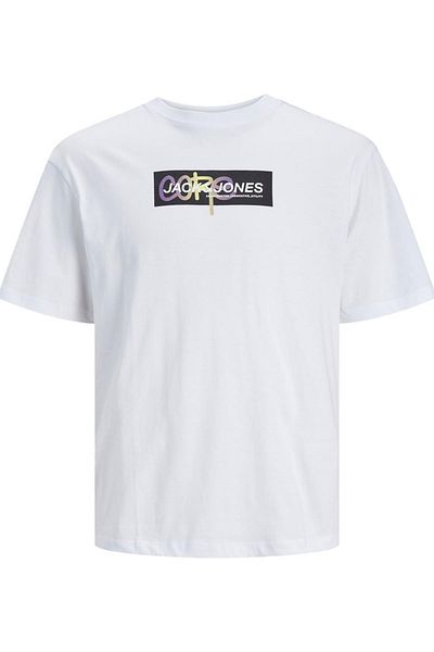 Jack & Jones JACK&JONES JCOAOP ΤΥΠΩΜΑ SS ΜΕ ΣΚΟΥΡΟ ΛΑΙΜΟΚΑΤΑΛΟΓΟ 12253477 BEYAZ
