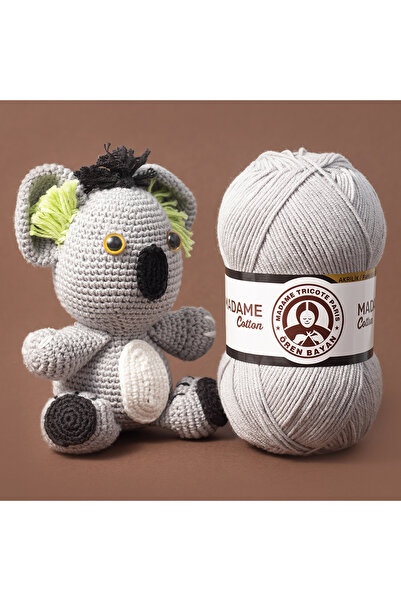 Ören Bayan Knitted Madame Cotton Hand Knitting Thread 100 gr 3 Pieces Color 024 Light Coral