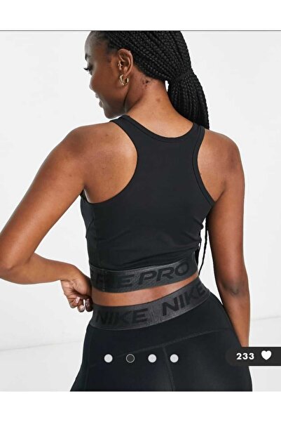 Nike Pro Dri-fit Essential Slim Crop Training Kadın Atlet Cngstore