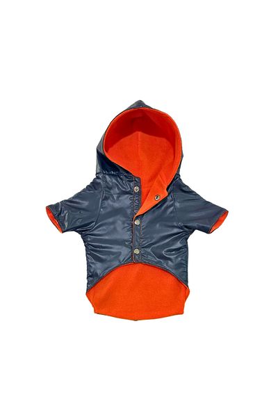 Patte Zone Rain Orange - Cat Dog Raincoat