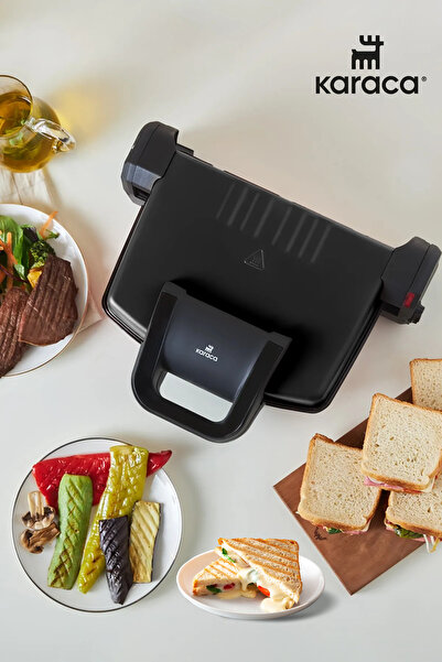 Karaca Tost Makinesi Karaca Fature Essente Siyah Tost Makinesi 1800 Watt