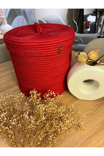 MaVaux Victor 30X30 Medium Size - Multi-Purpose Lid Basket and Flower Pot Organizer