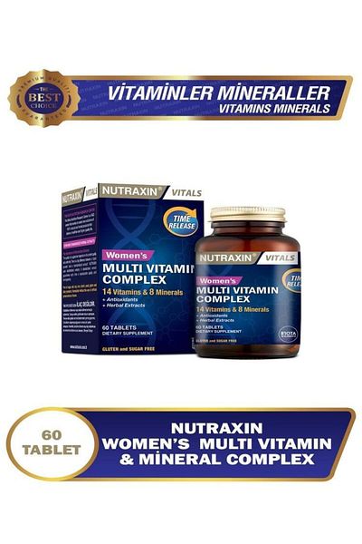 Nutraxin Special for Women - 60 Tablets Multi Vitamin Complex Food Supplement