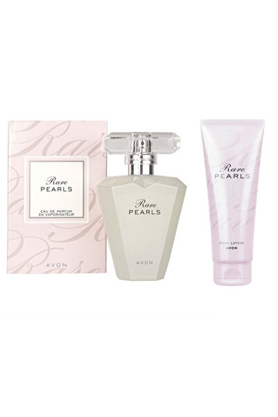 AVON RARE PEARLS KADIN PARFÜM 50 ML + PARFÜMLÜ VÜCUT LOSYONU 150 ML