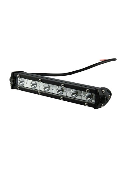 Techmaster 18W 6 Led Tek Sıra Yayıcı Off Road Gündüz Farı Lambası Projektör