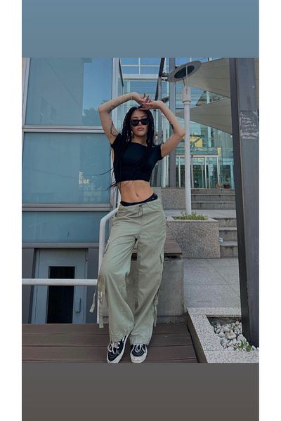 DENİKK Y2k Baggy Unisex Parachute Pants