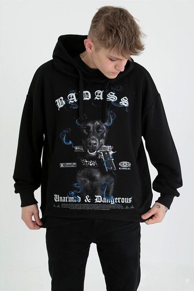Ghetto off limits ''νύχτα'' Hoodie