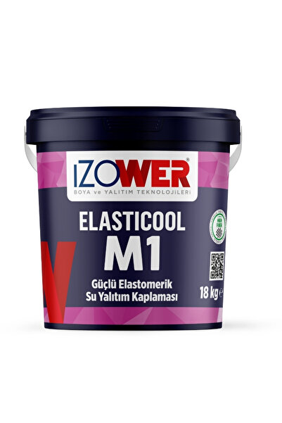 izower M1 Güçlü Elastomerik Su Yalıtım Kaplaması- Yeşil- 18kg