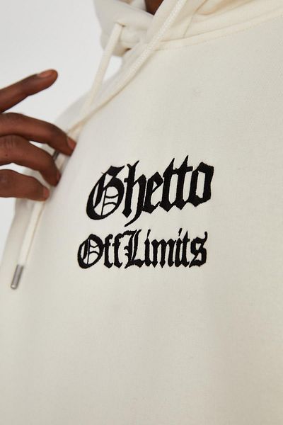 Ghetto off limits Escape Oversize Unisex Ecru Sweatshirt