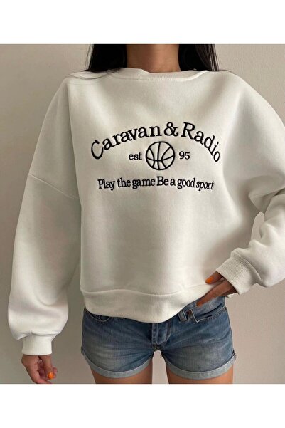 Oversize Caravan&Radio Sweatshirt