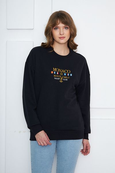 NEWLAKER Hanorac unisex oversize brodat MONACO