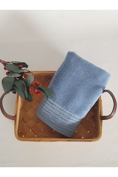 Havlu Denizi Ev Tekstil Ürünleri Yellow 100% cotton soft face towel