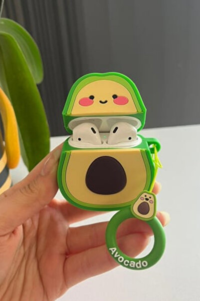 Favors Avocado Figured Cute Clasp Protective Headphone Case 1/2 Generation i12 i11 i18 Compatible