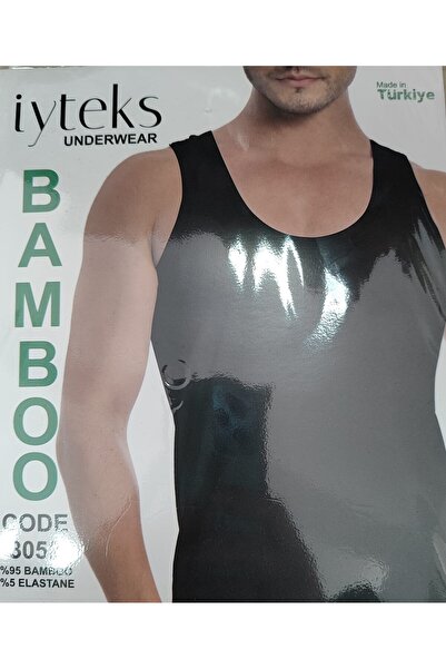 İki Yıldız erkek %95 bambu %5 likralı yumuşacık atlet