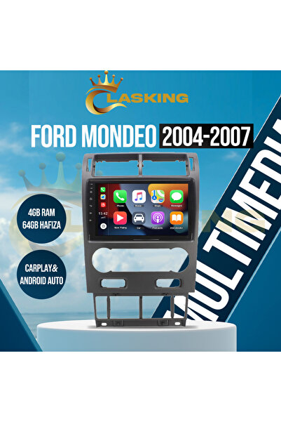 ClasKing FORD MONDEO UYUMLU 2005-2008 4 GB RAM 64 GB HAFIZA ANDROİD MULTİMEDİA TEYP CKS38-4-64 CK-MONDEO