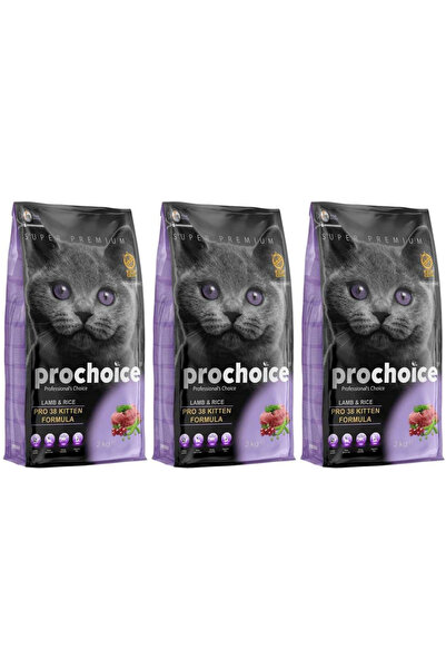 ProChoice 38 HypoAllergenic Kuzulu ve Pirinçli Düşük Tahıllı Yavru Kedi Mamas...