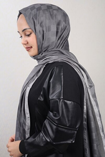 PİRAMİT Piramit Desenli Dama Şal - Desen-01 - Renk-04 -21