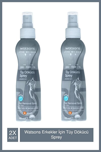 Watsons Depilatory Spray for Male Body Arms and Legs 150 Ml