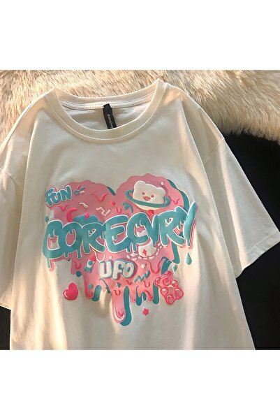 Tarzsokak Tricou alb unisex Fun Corecvry Ufo